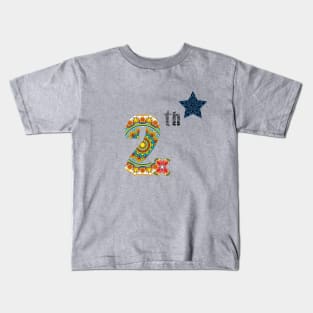 2th mandala Kids T-Shirt